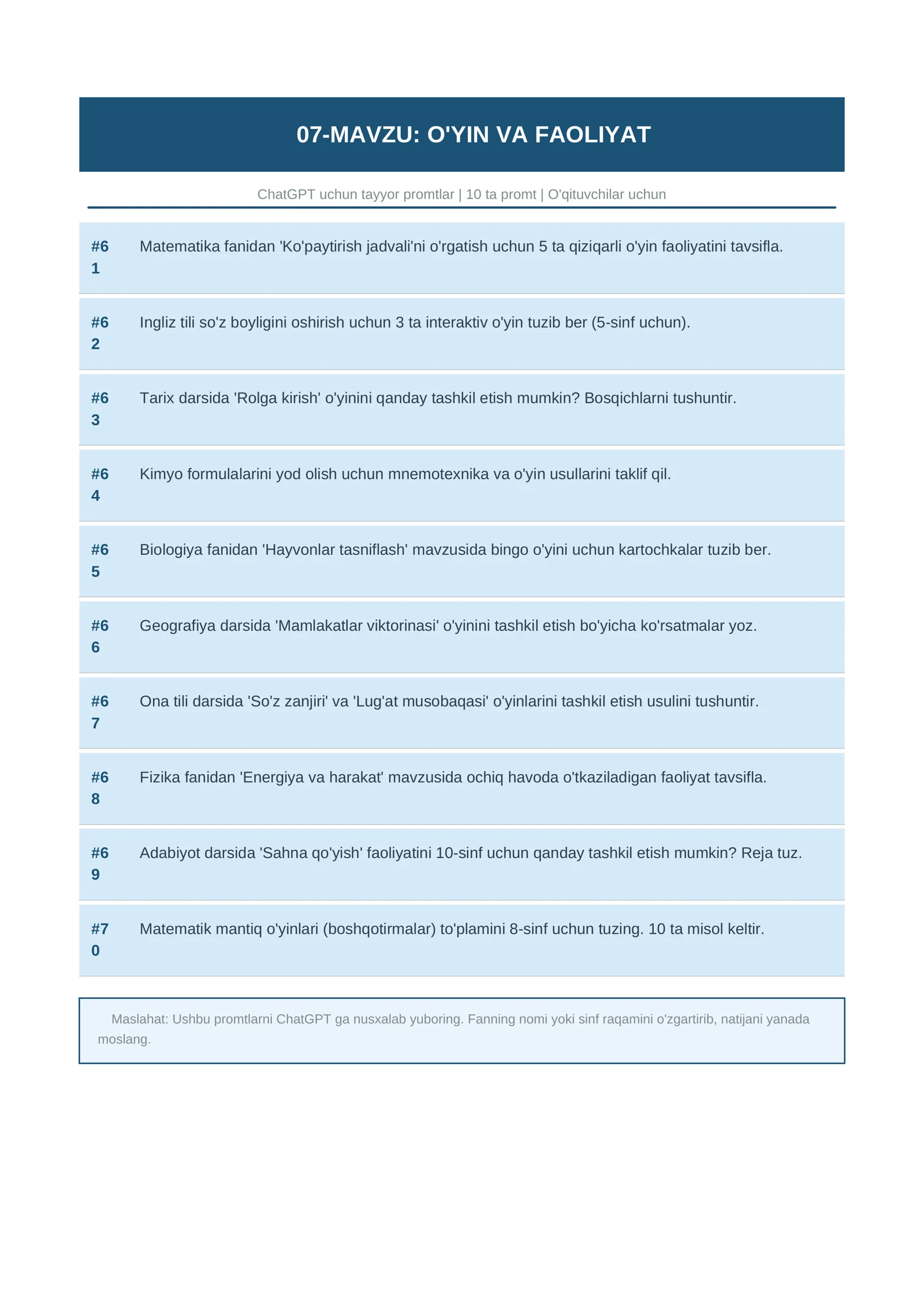 Product slide 1