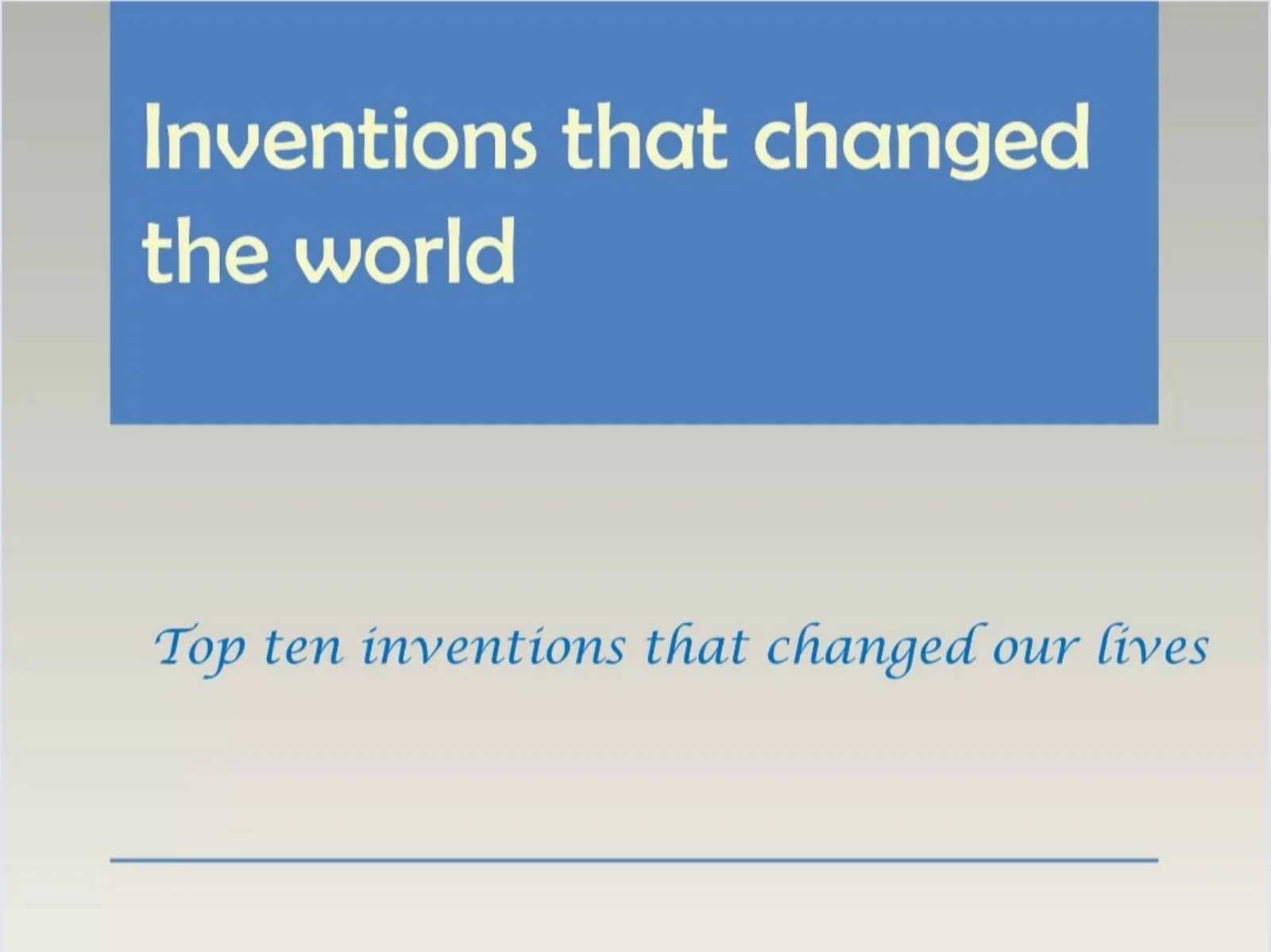 Product slide 1