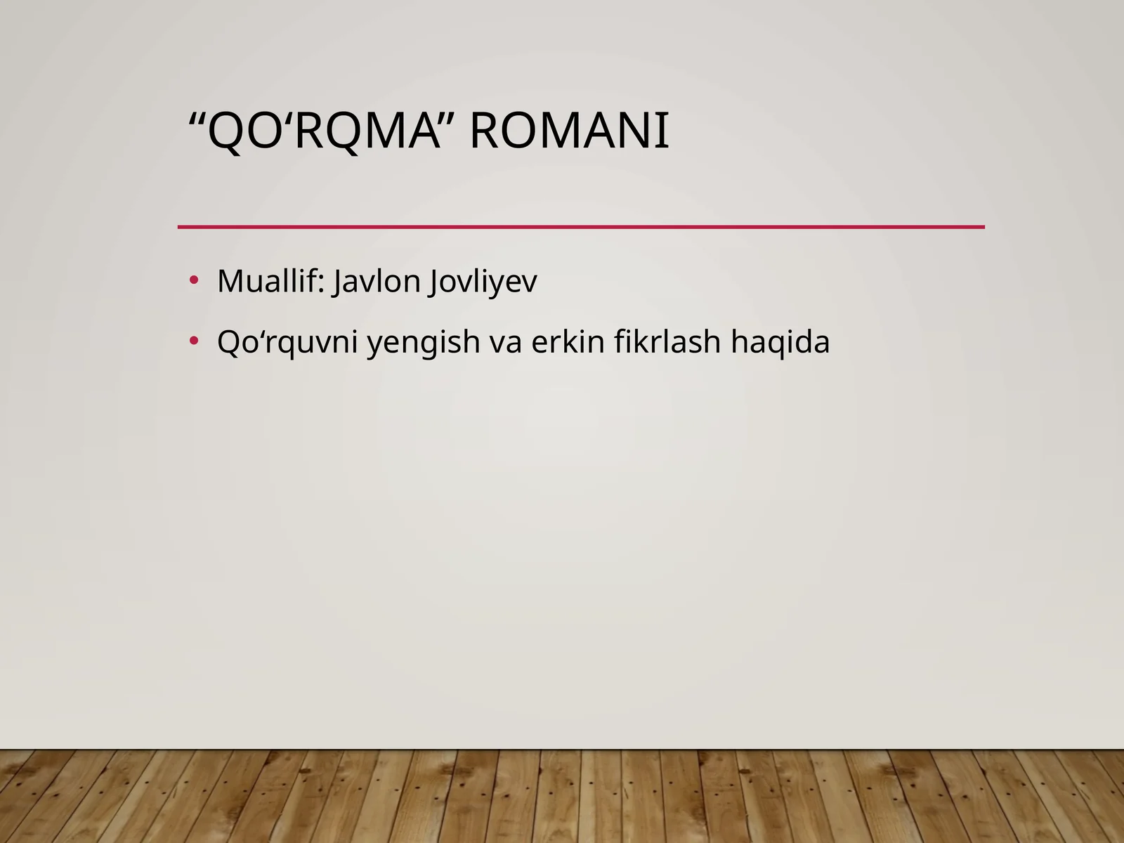 Product slide 1