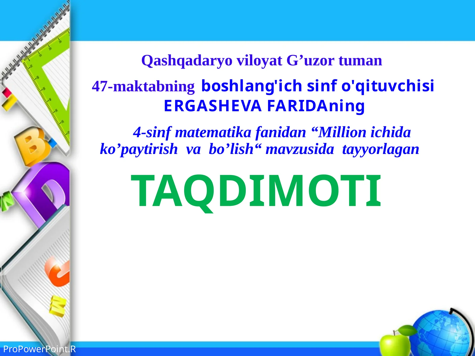 Product slide 1