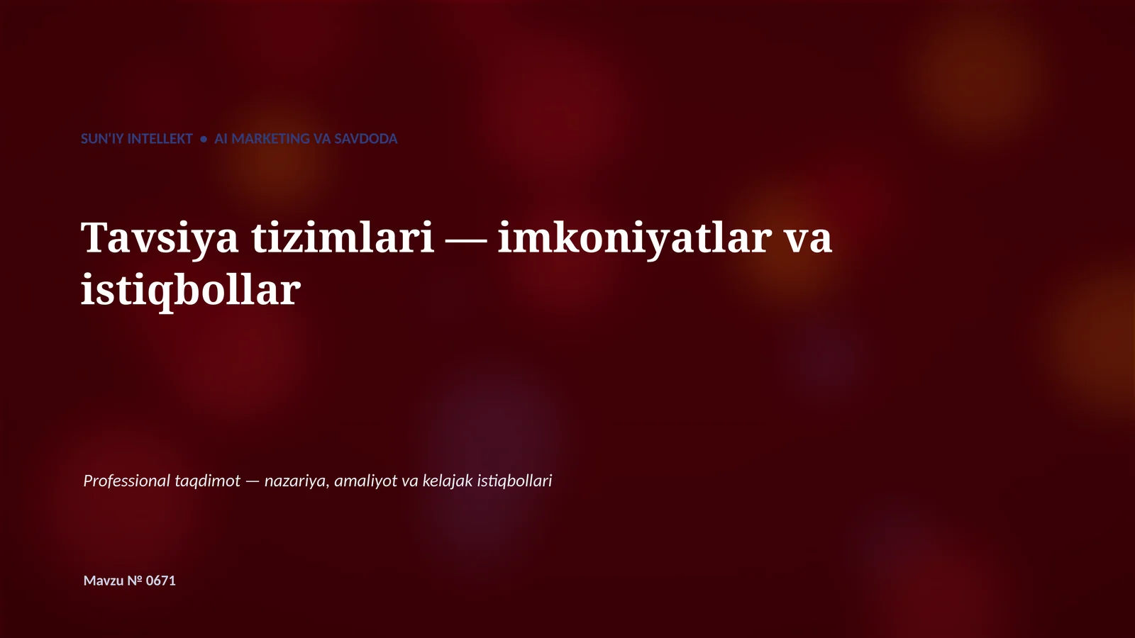 Product slide 1