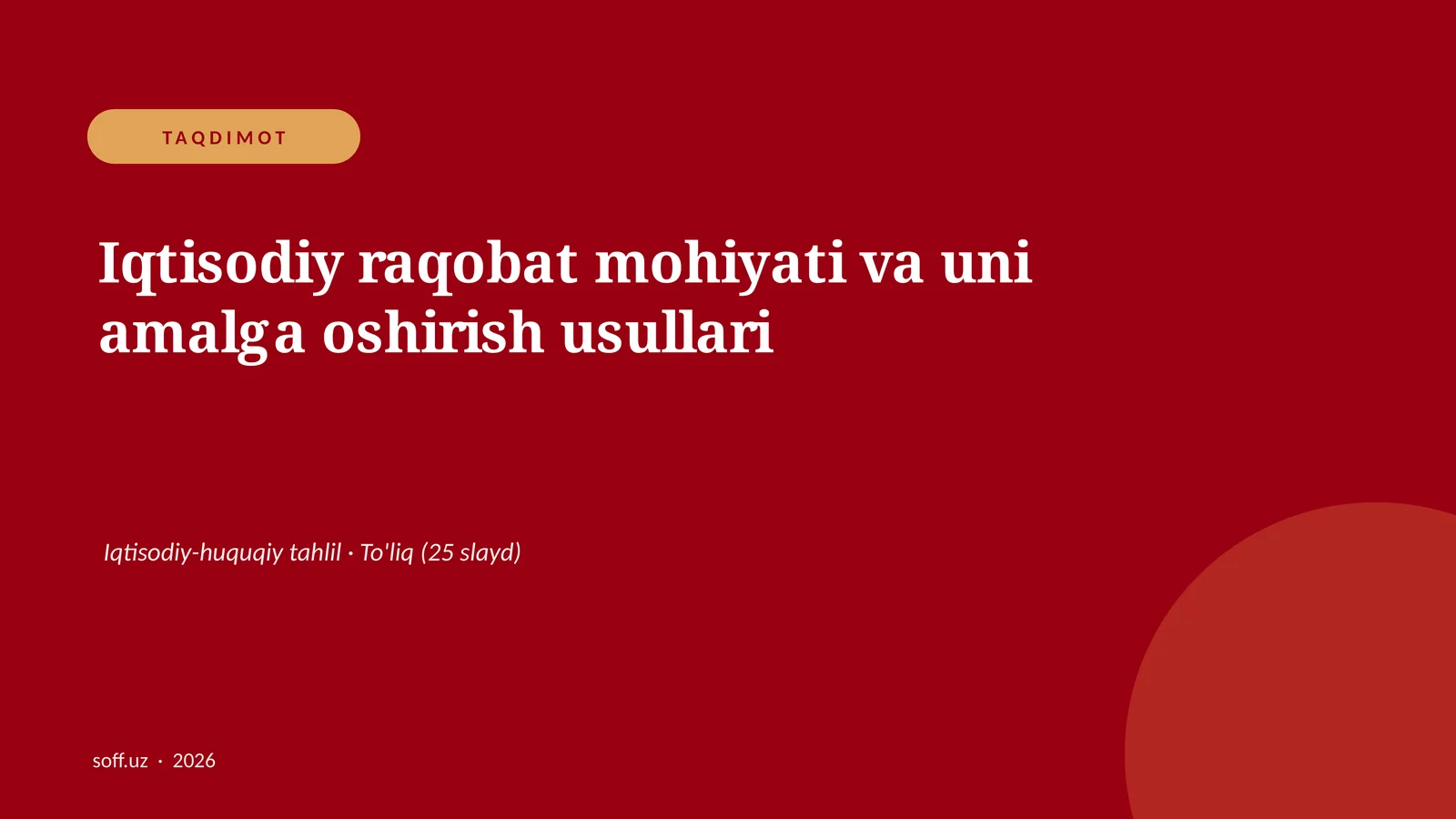 Product slide 1