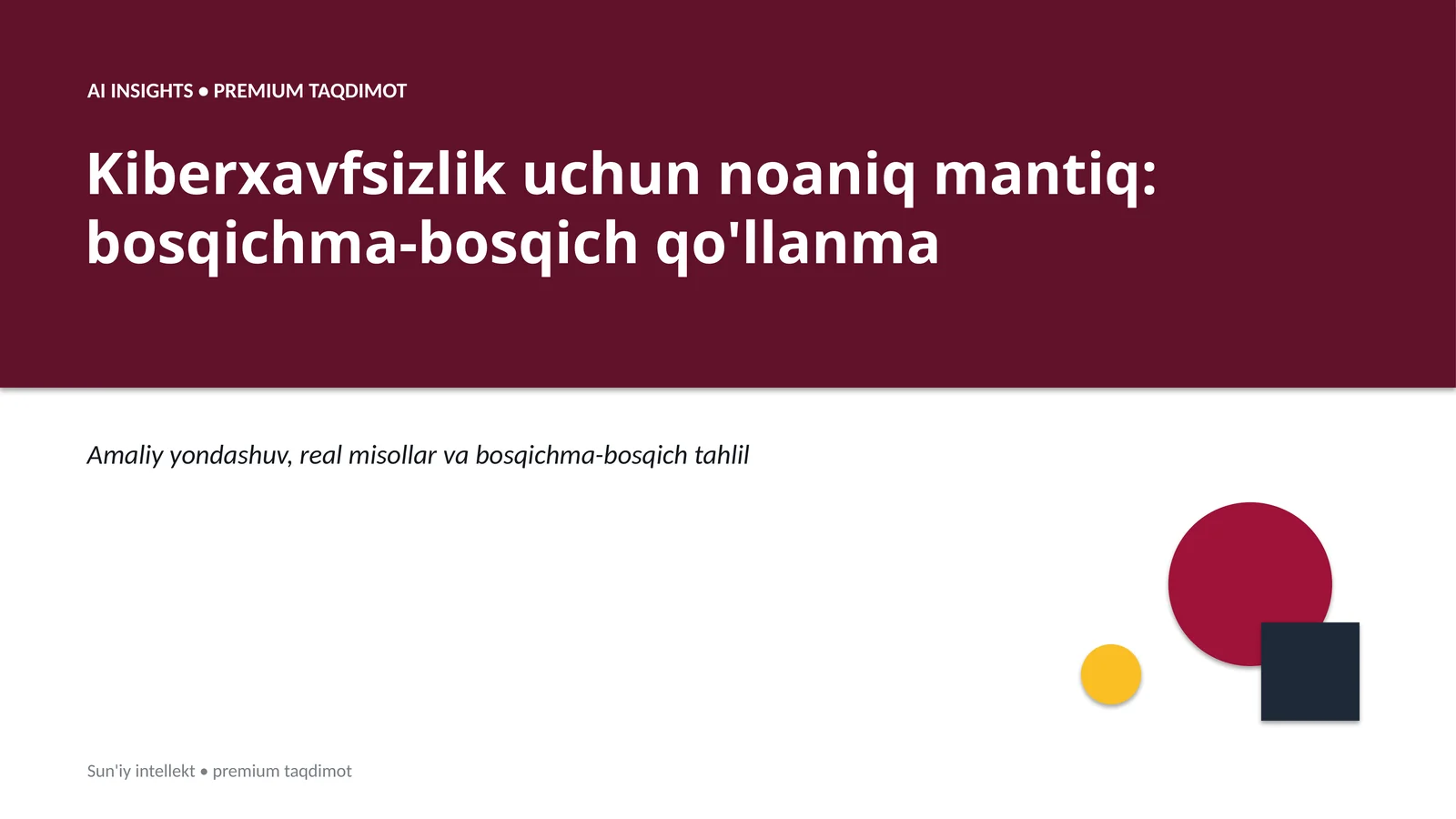 Product slide 1