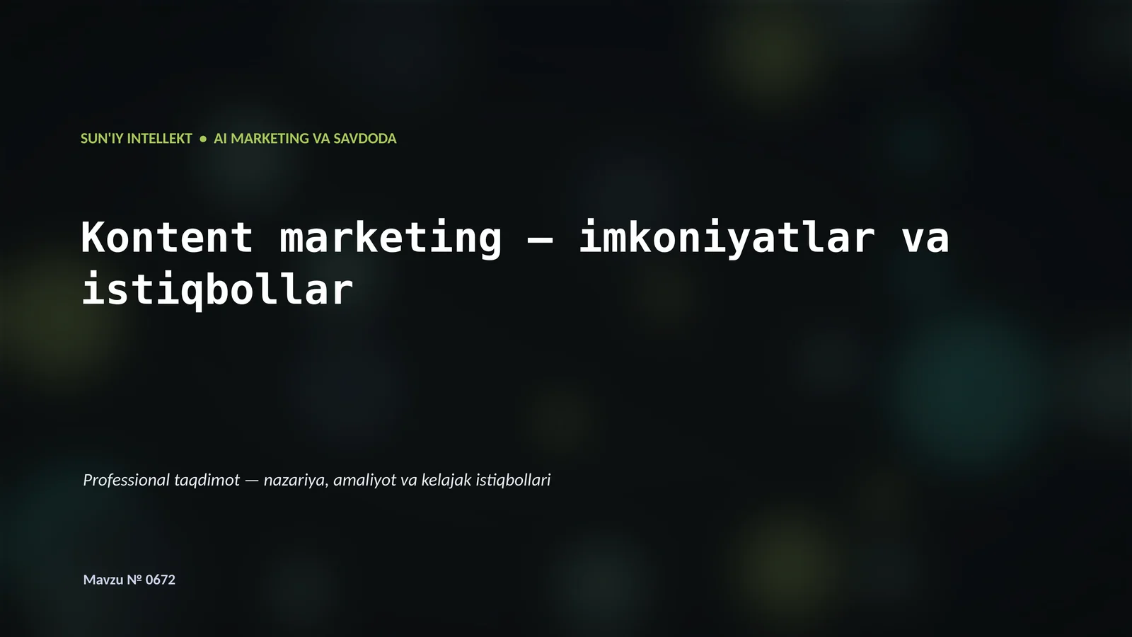 Product slide 1