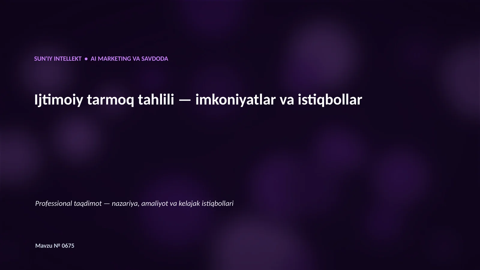 Product slide 1