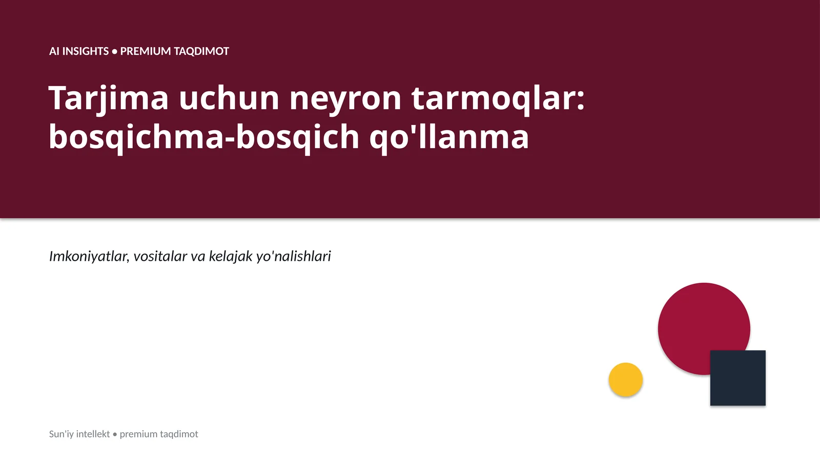 Product slide 1