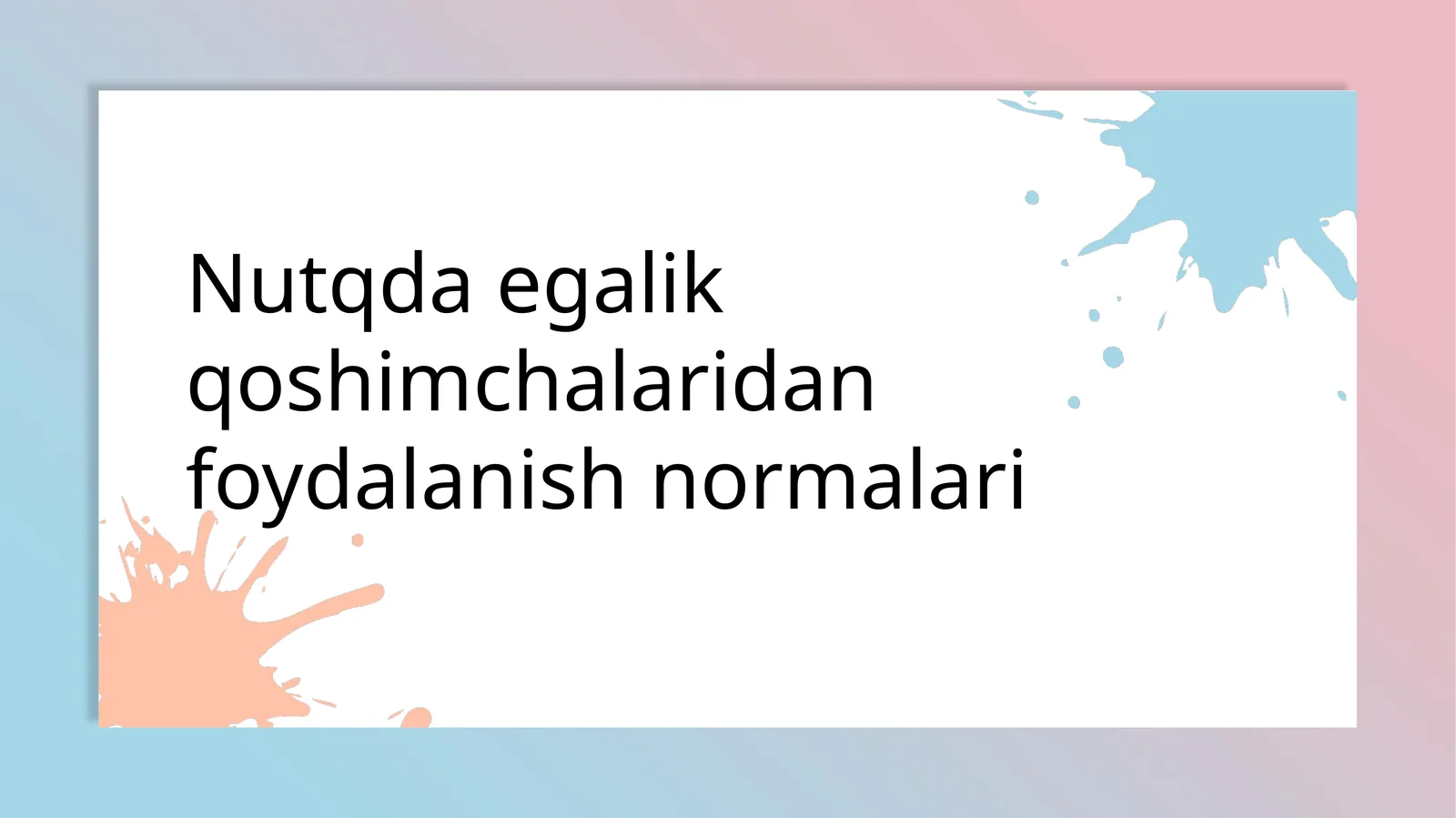 Product slide 1