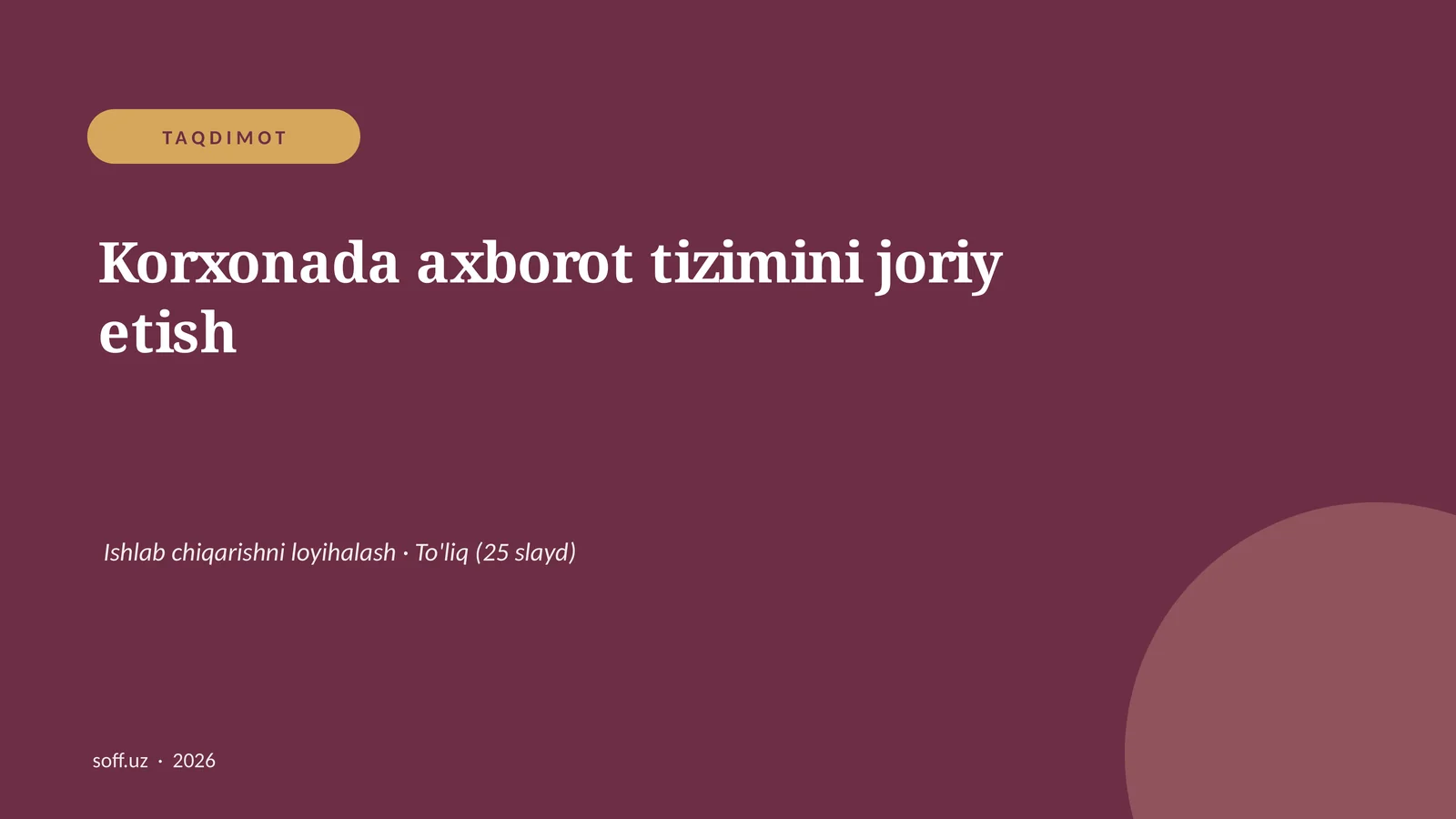 Product slide 1