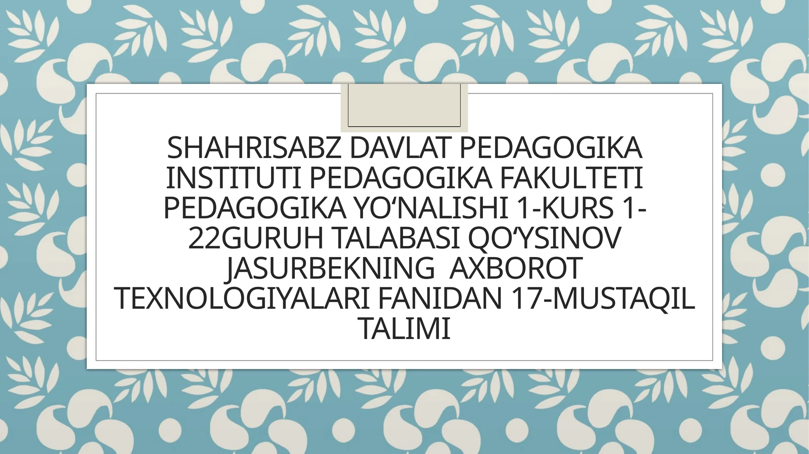 Product slide 1