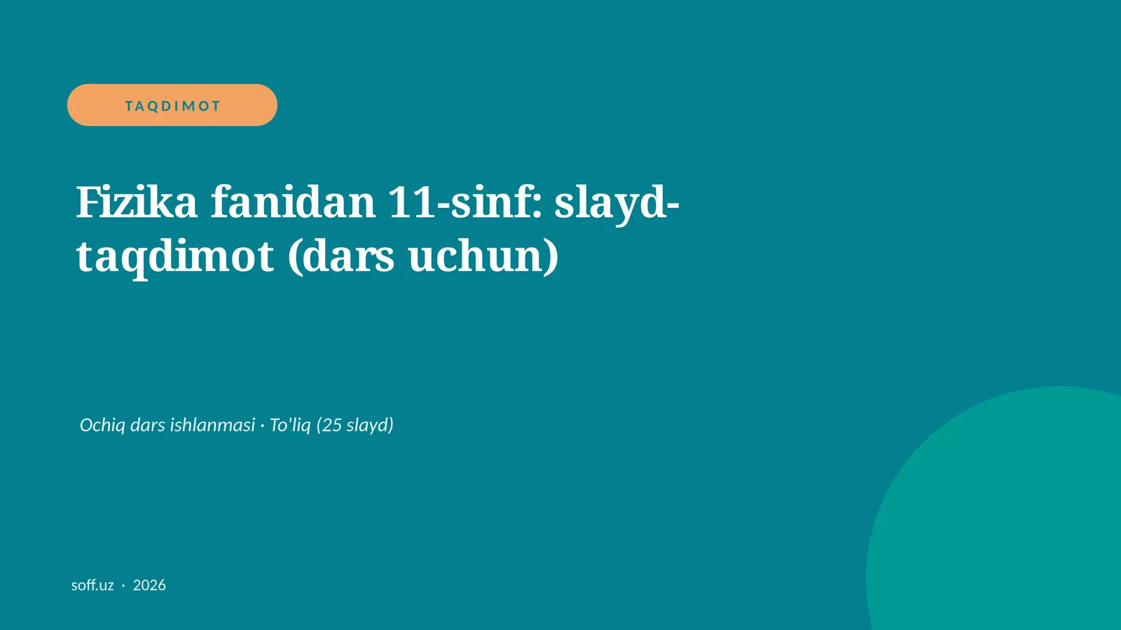 Product slide 1
