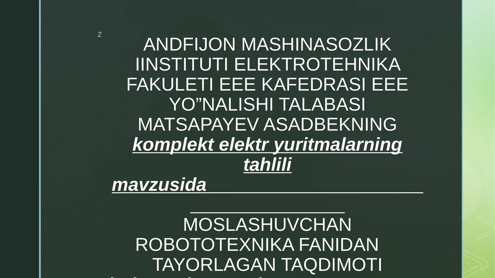 Product slide 1