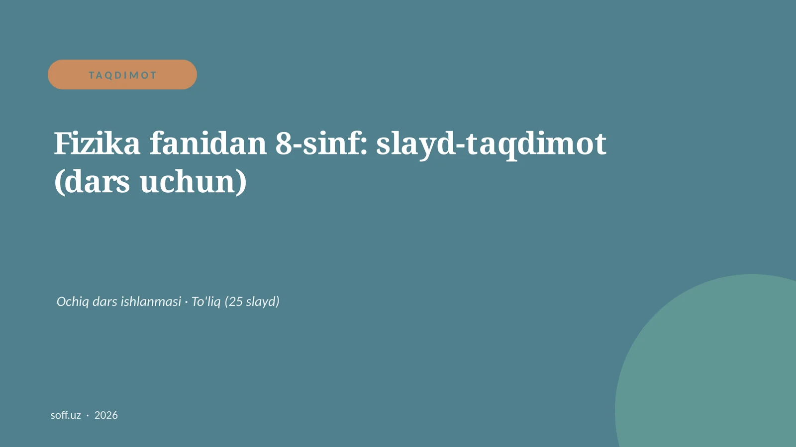 Product slide 1