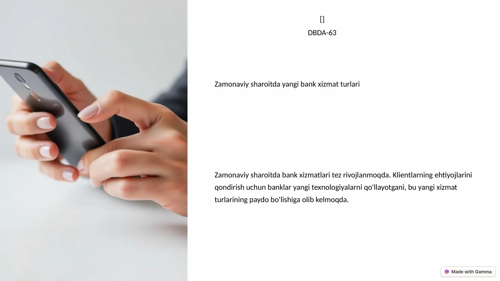 Product slide 1