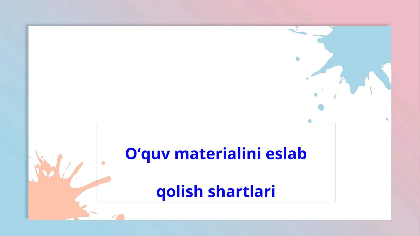 Product slide 1