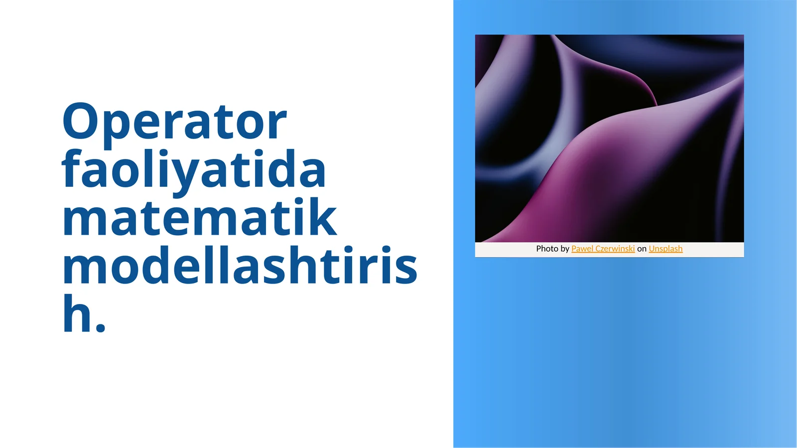 Product slide 1