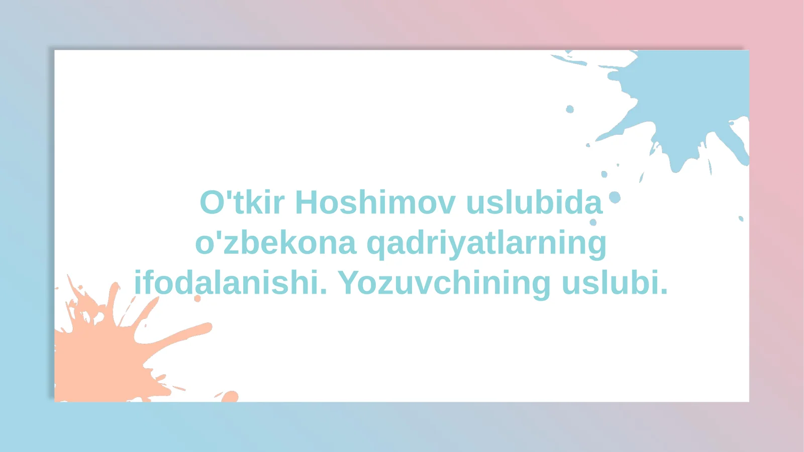 Product slide 1