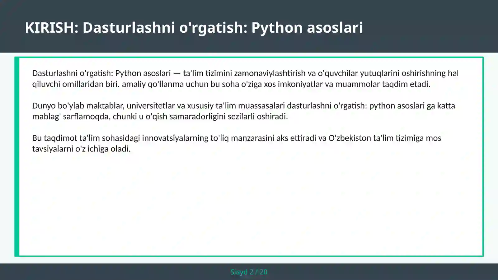 Product slide 2