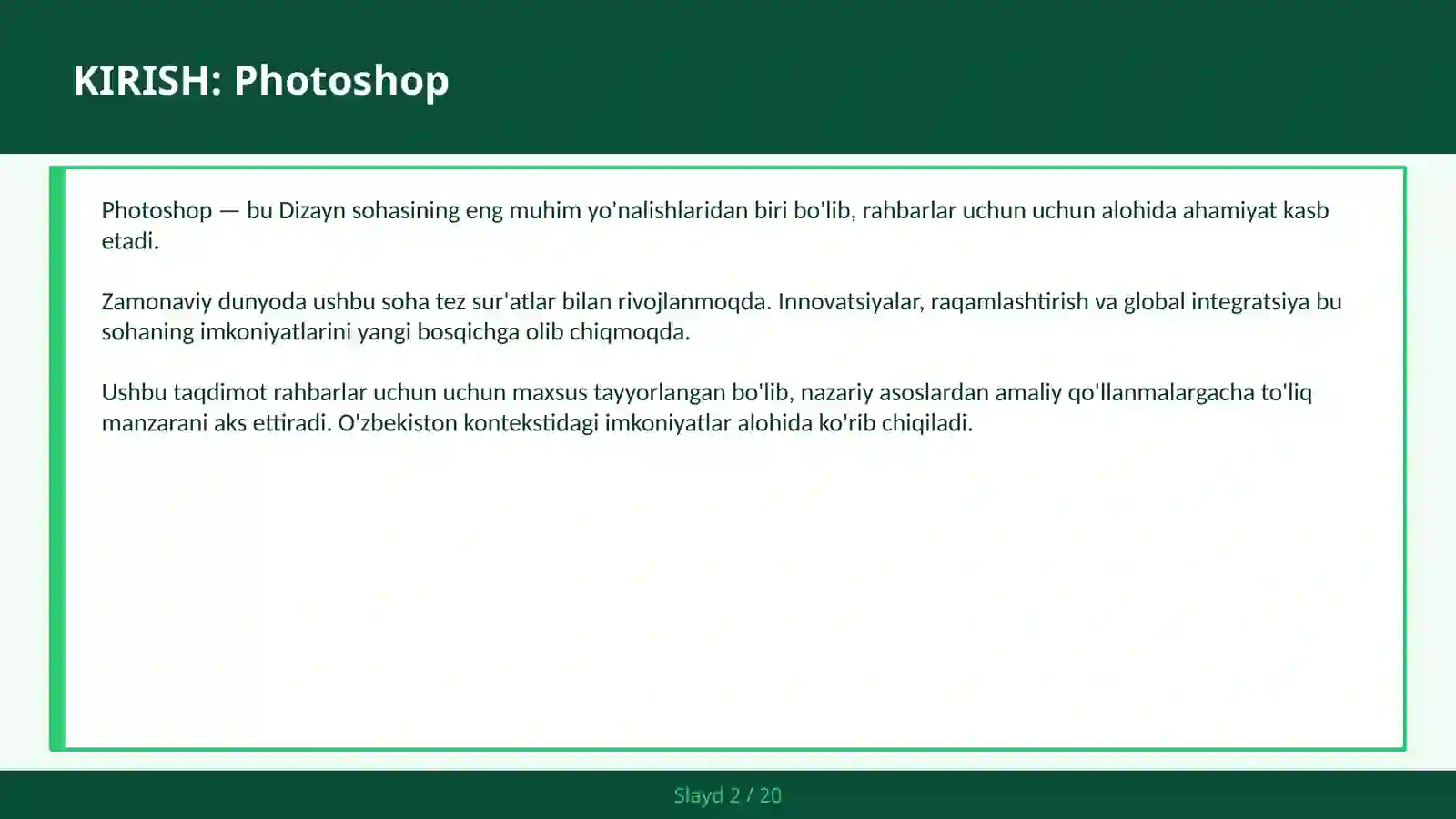 Product slide 2