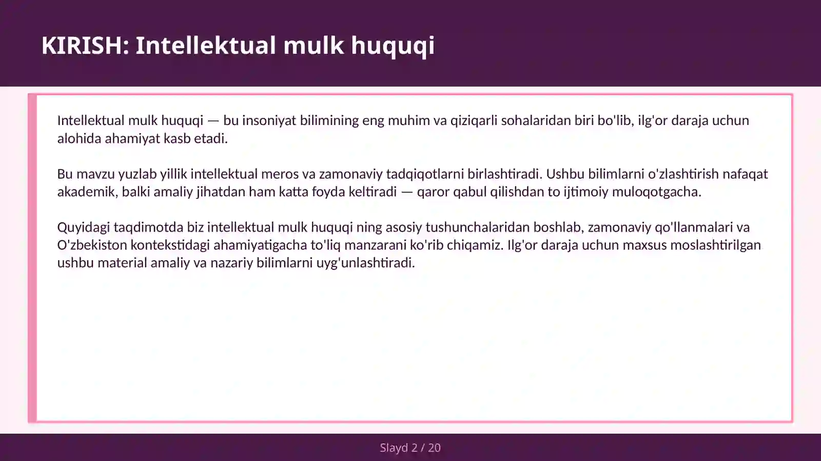 Product slide 2