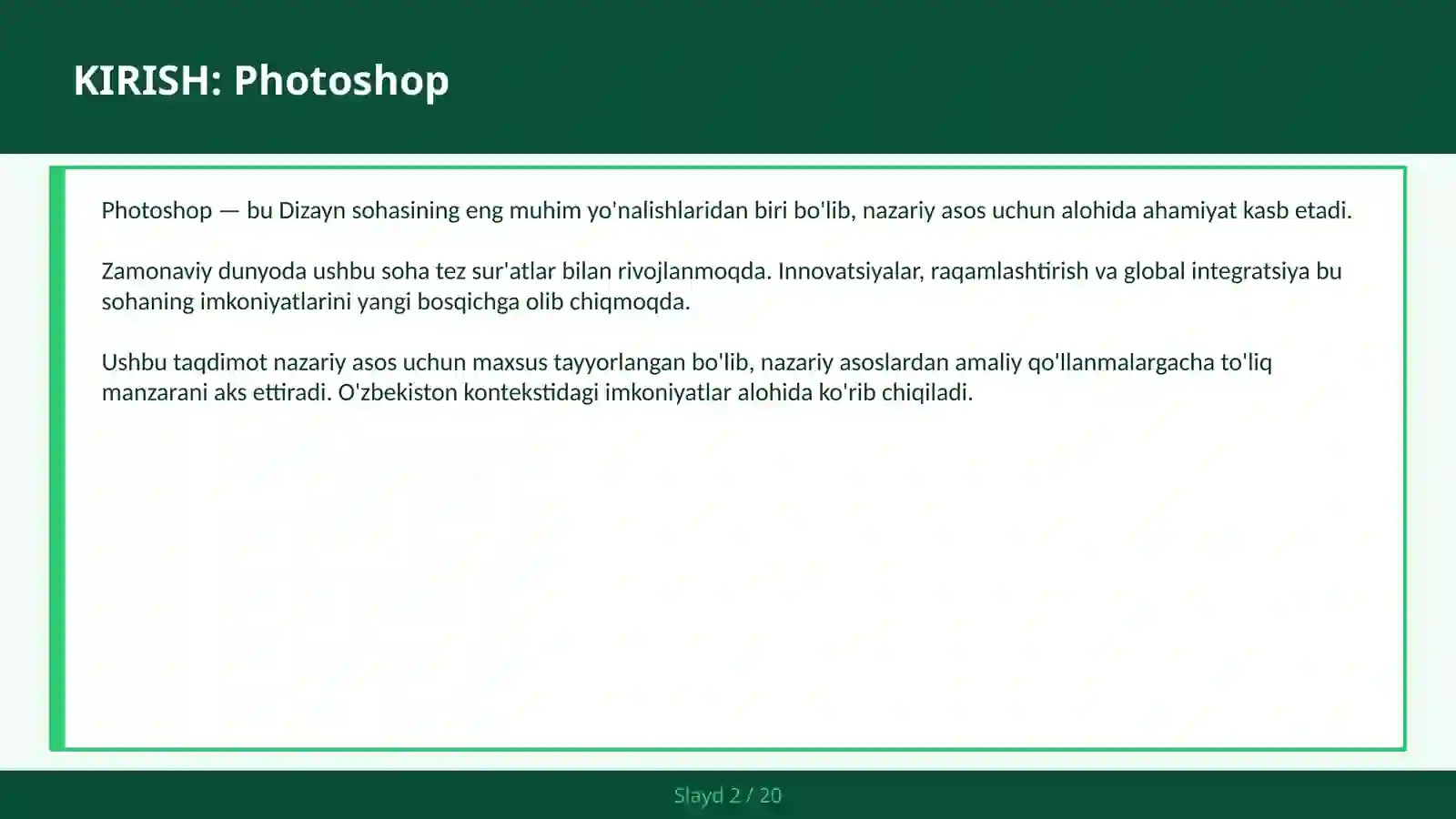 Product slide 2