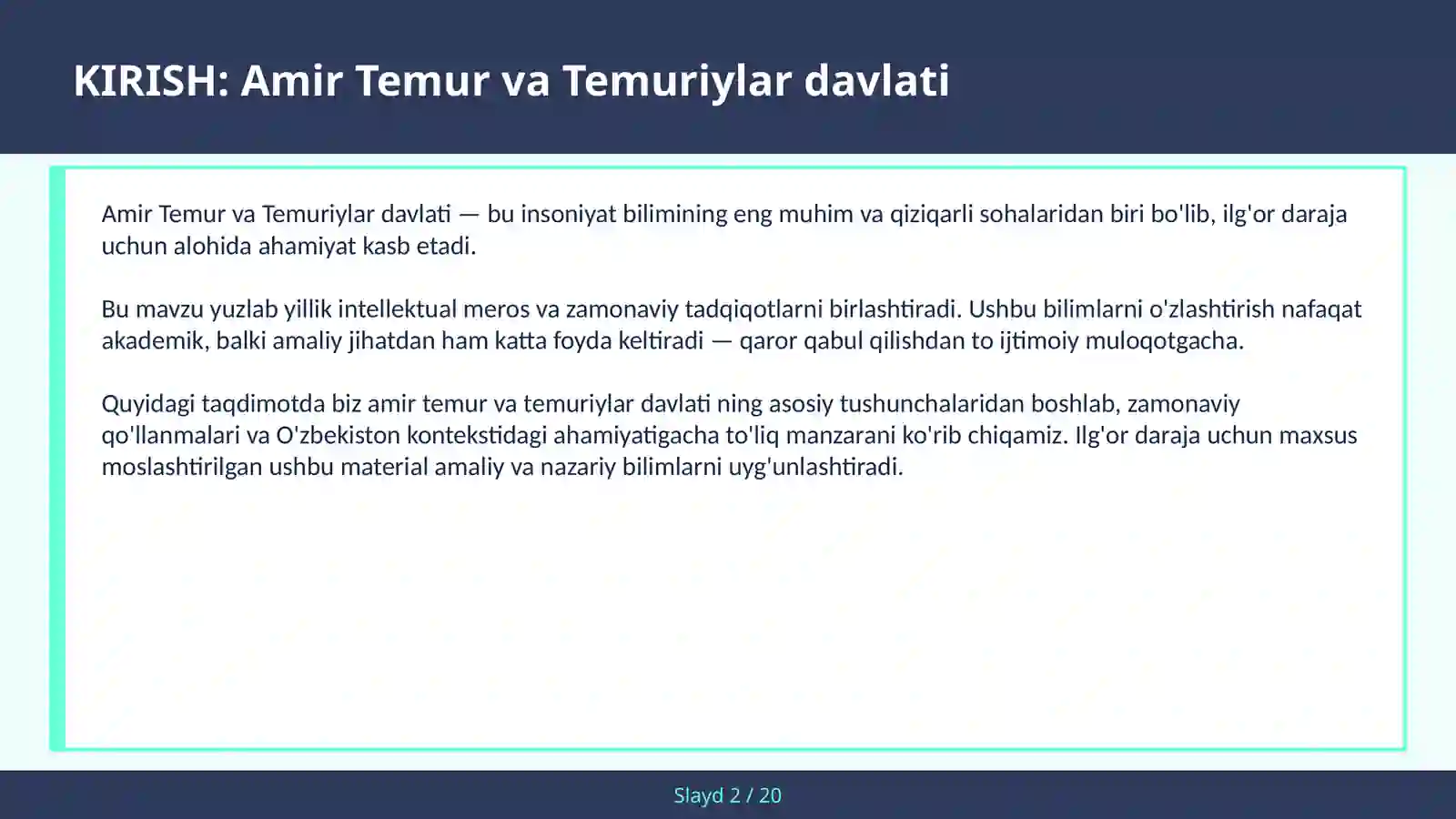 Product slide 2