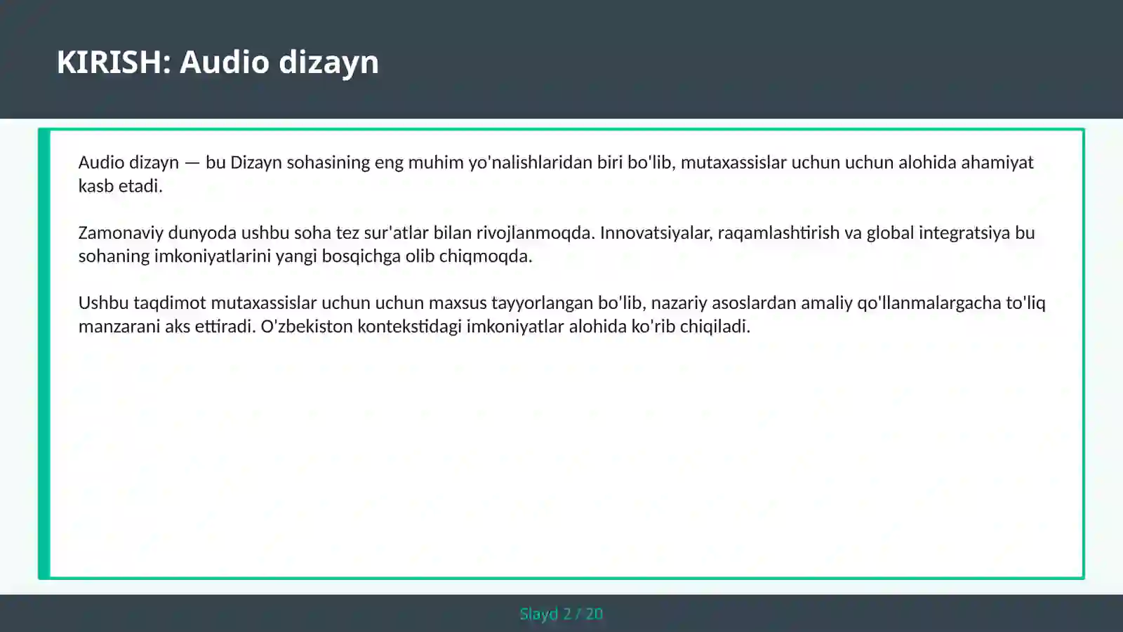 Product slide 2