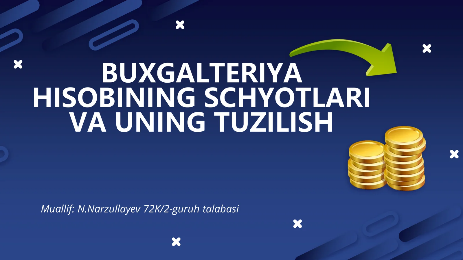 Iqtisodiyot buxgalteriya va schyotlar