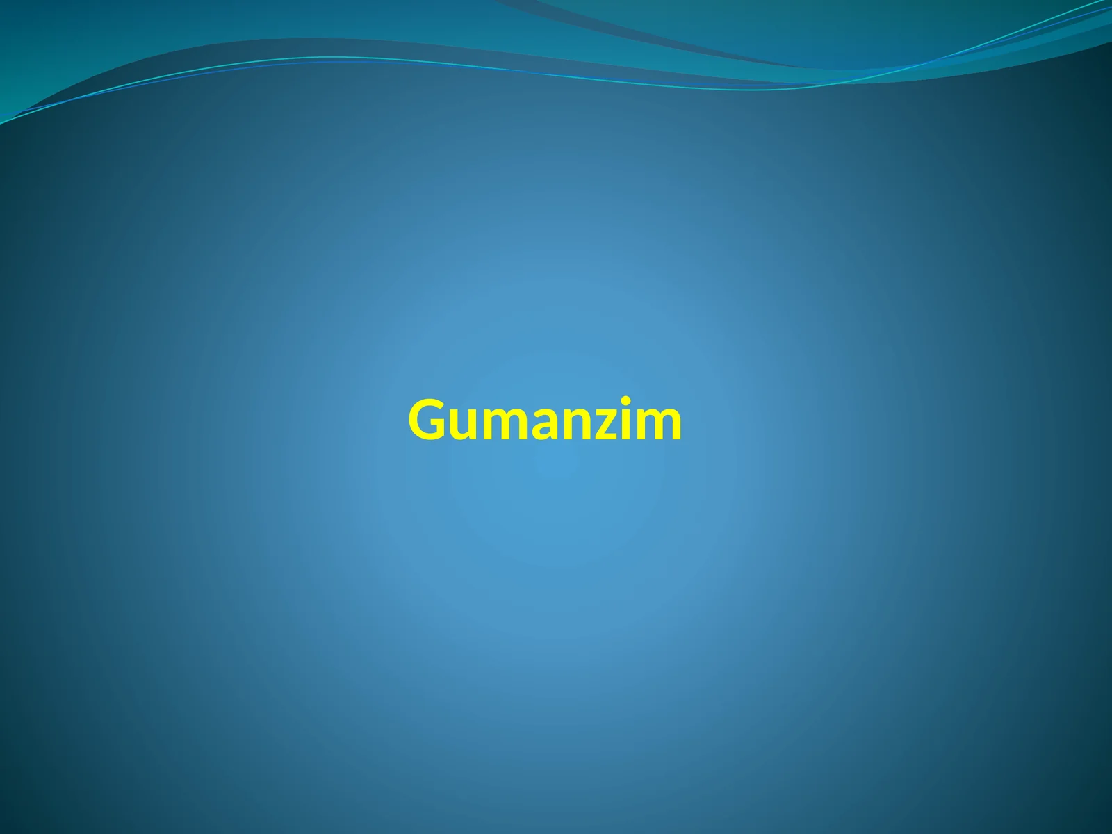 Gumanzim