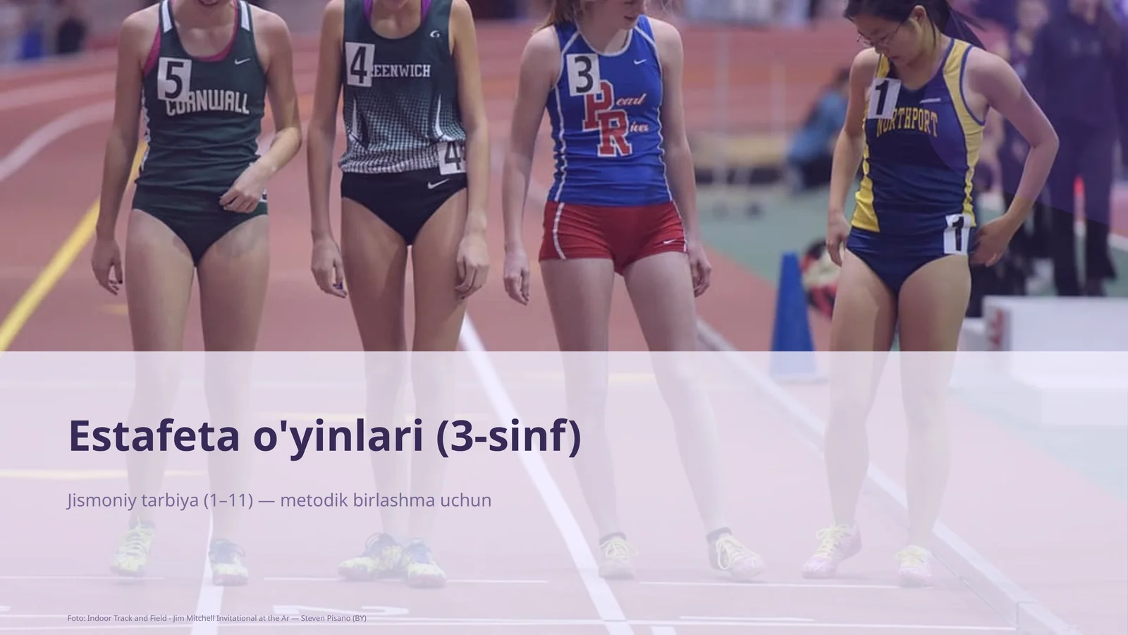 Estafeta o'yinlari (3-sinf)