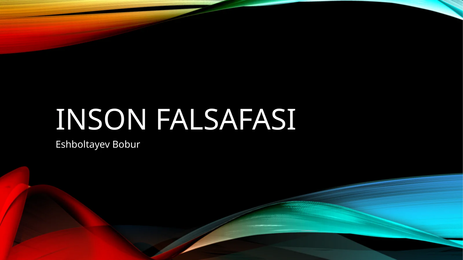Inson falsafasi