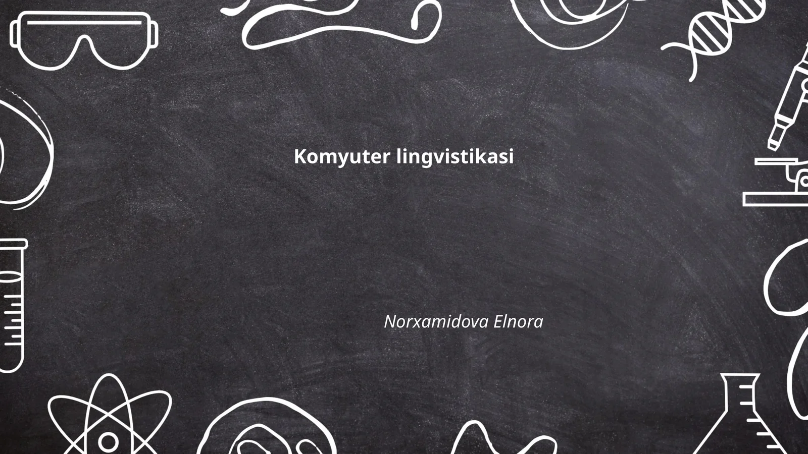 Komyuter lingvistikasi