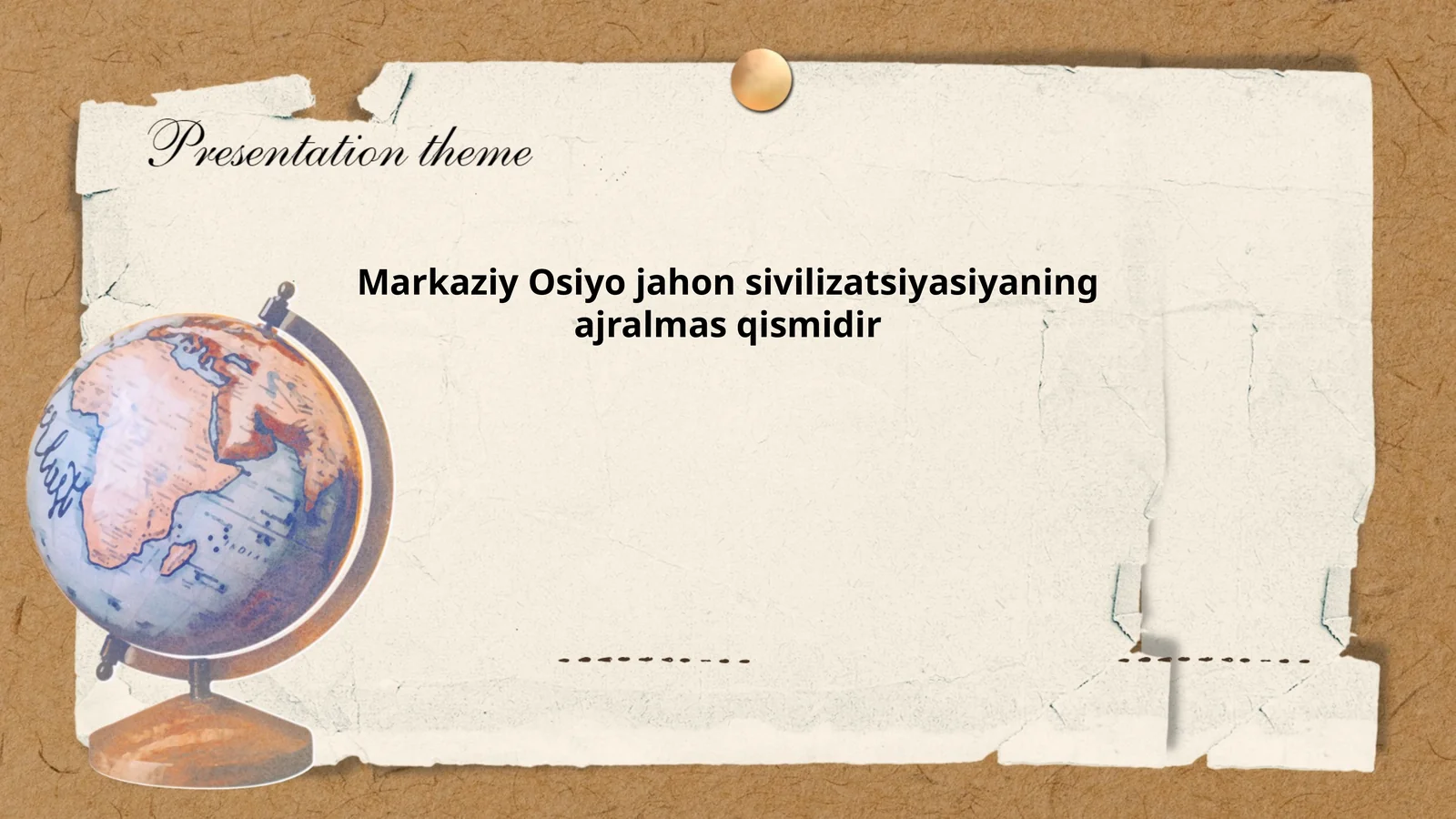 Markaziy Osiyo geografik joylashuvi