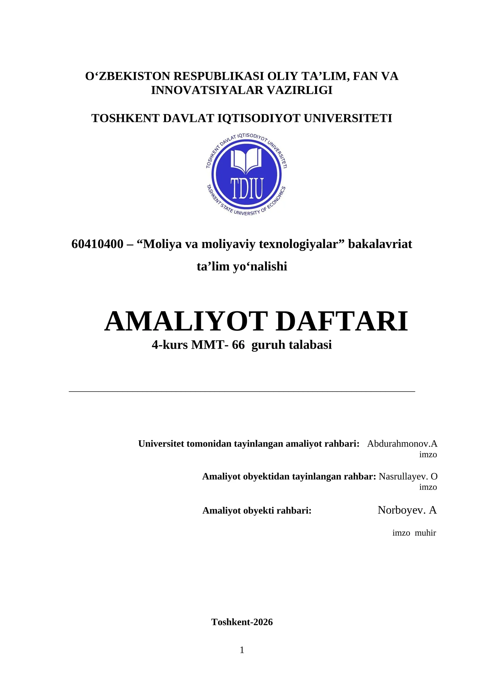 Malaka amaliyoti ishi