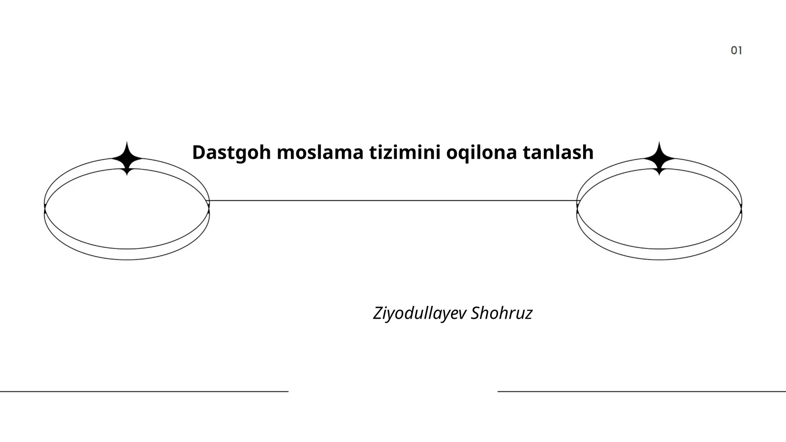 Dastgoh moslama tizimini oqilona tanlash