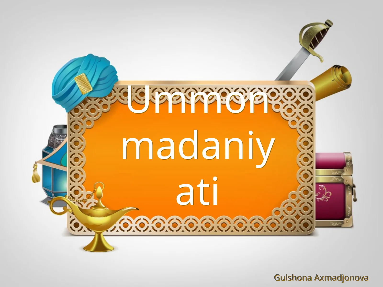 PPT Ummon madaniyati