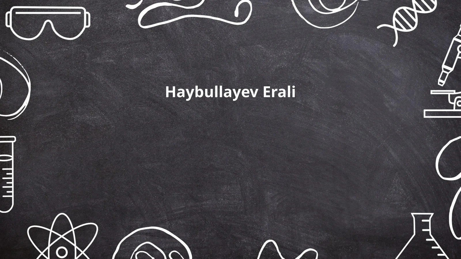 Haybullayev Eralining tarjimai holi