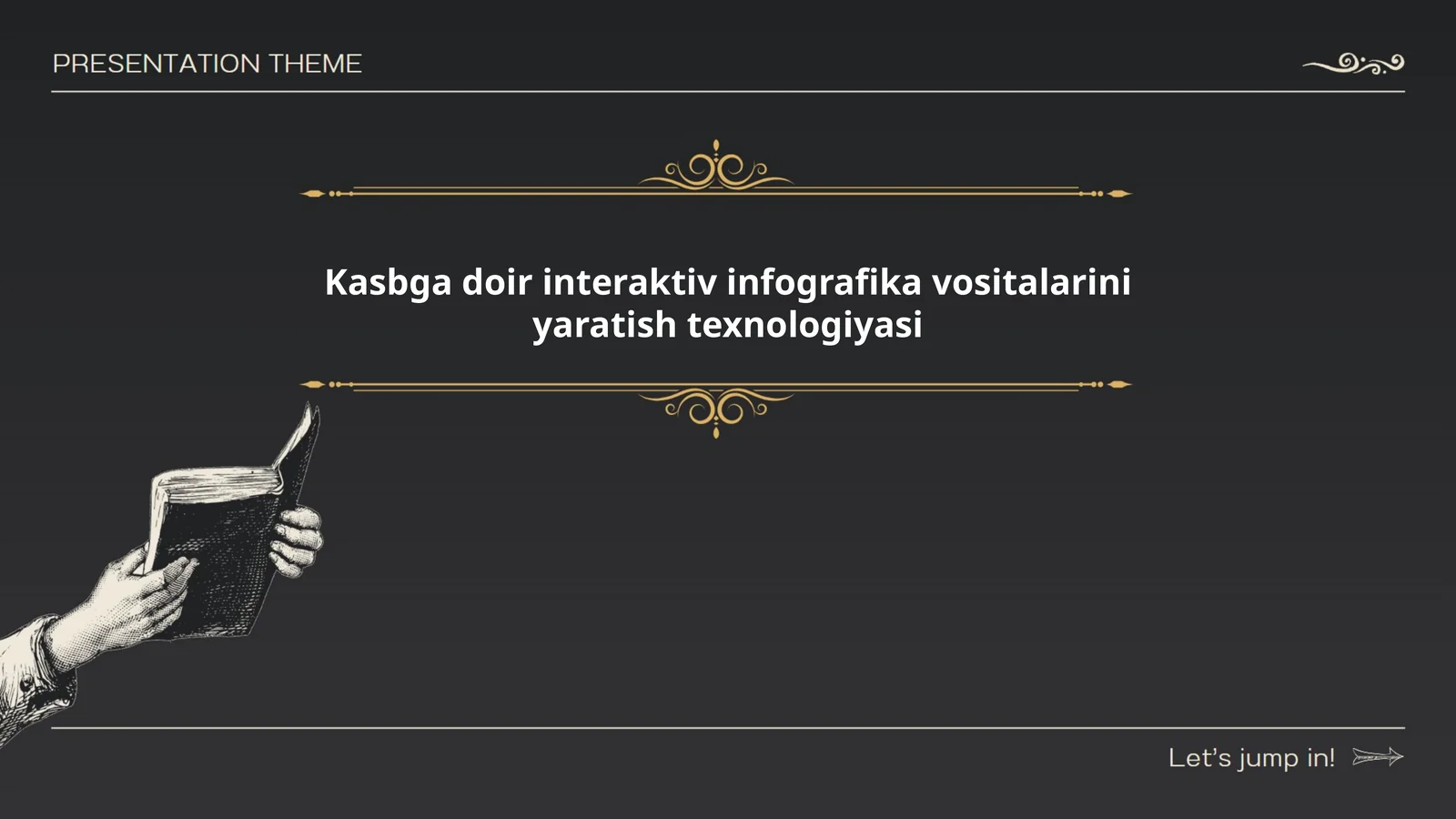 Kasbga doir interaktiv infografika vositalarini yaratish texnologiyasi