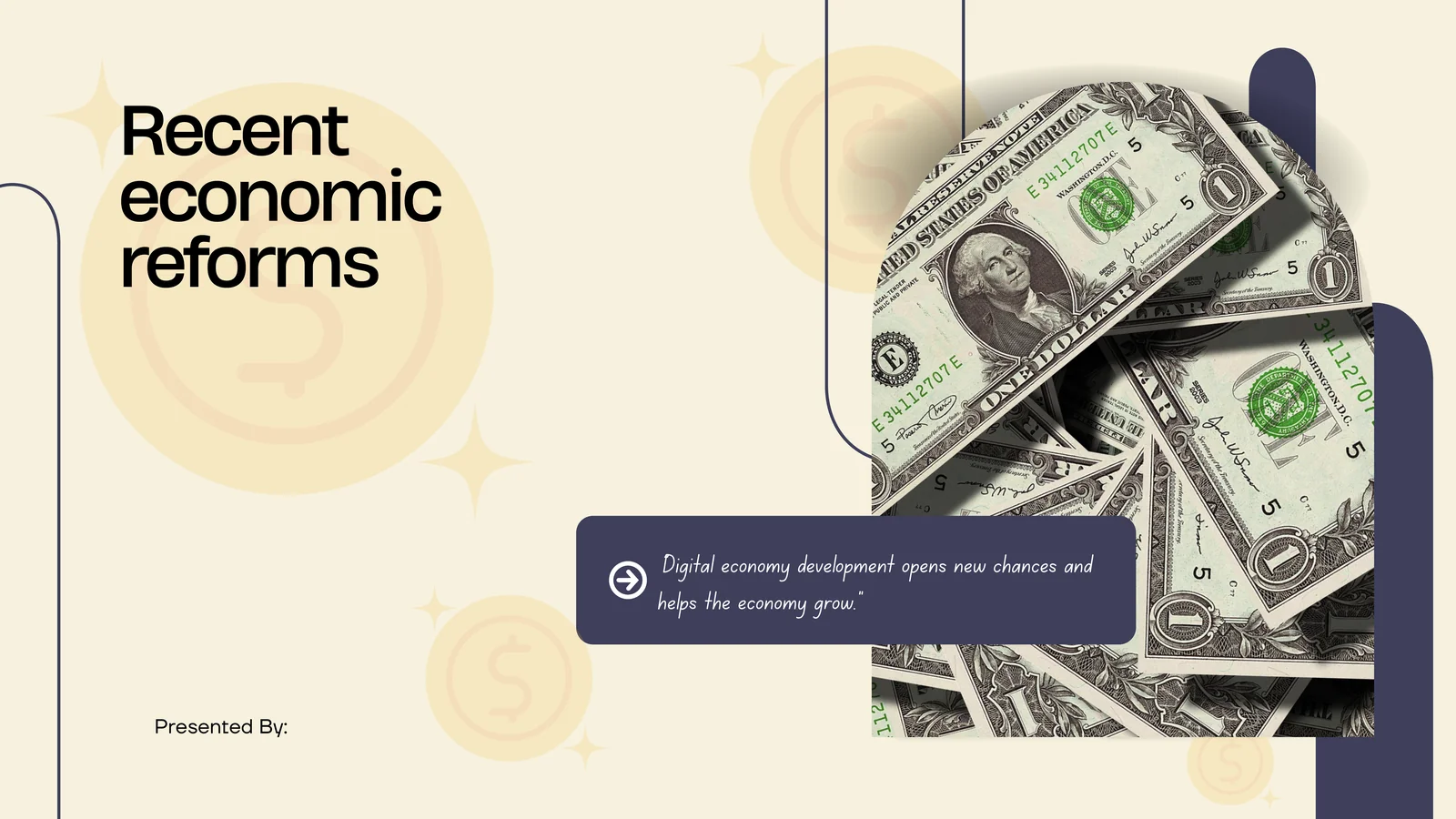 Recent economic reforms