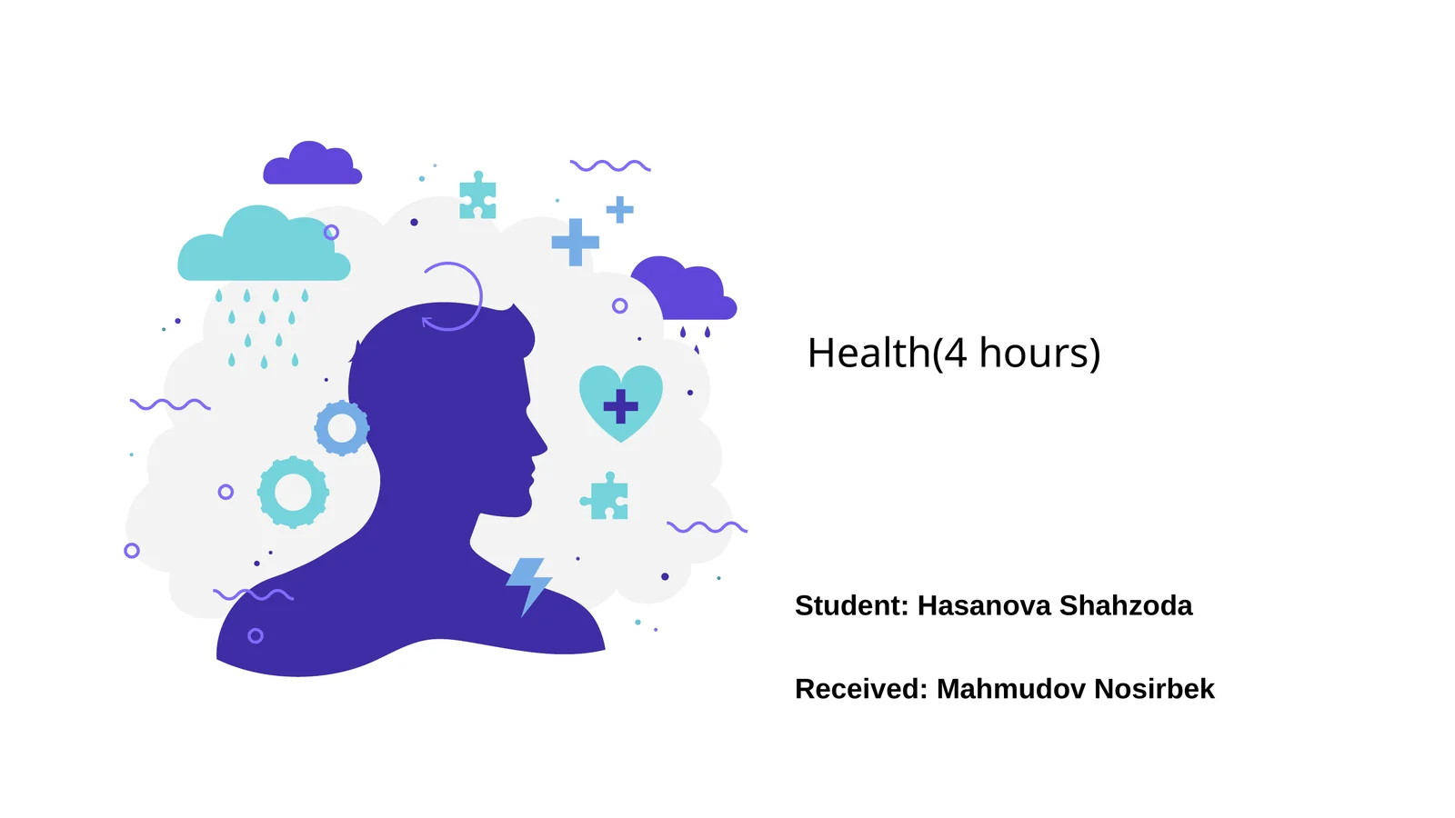 Health(4 hours) - Introduction to Health