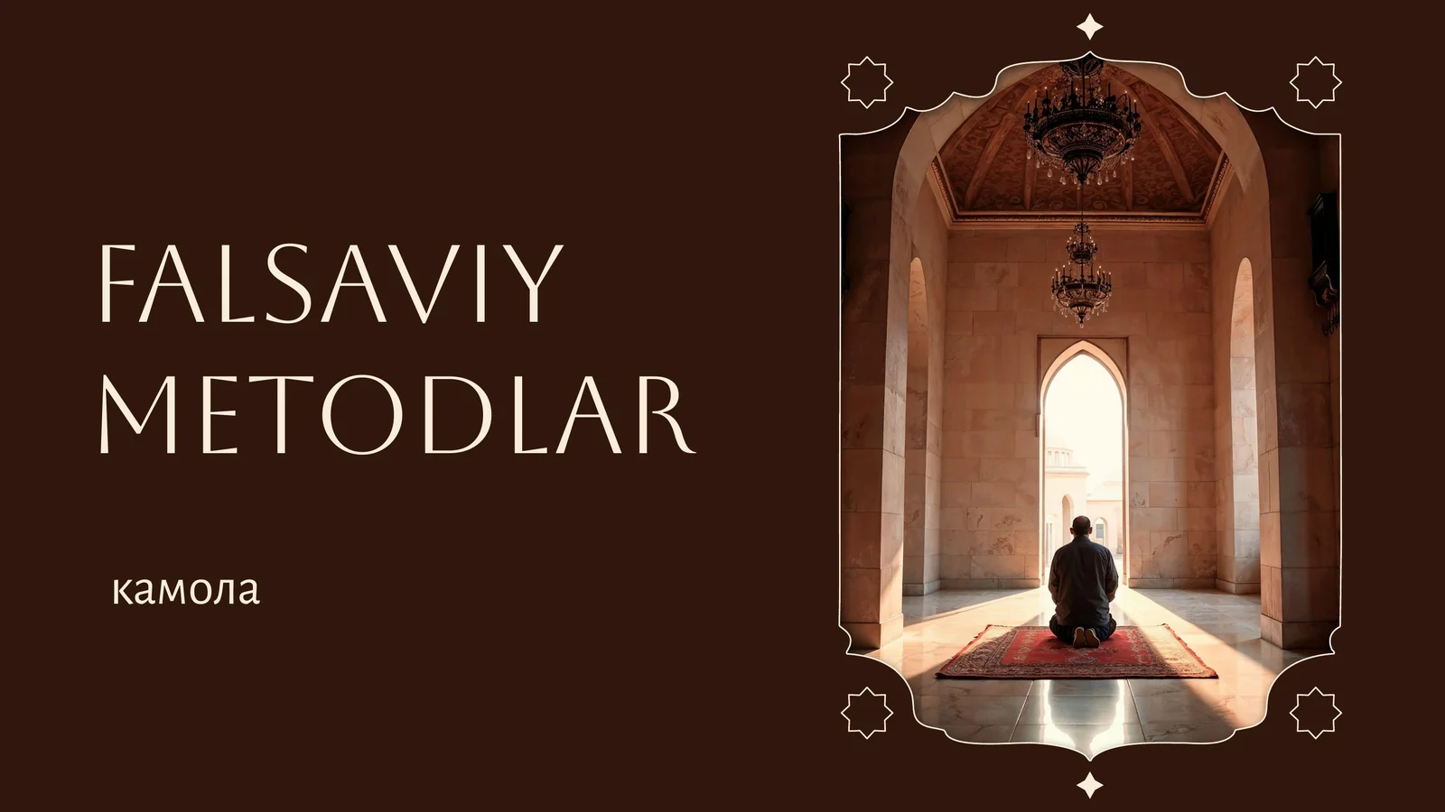 Falsaviy metodlar