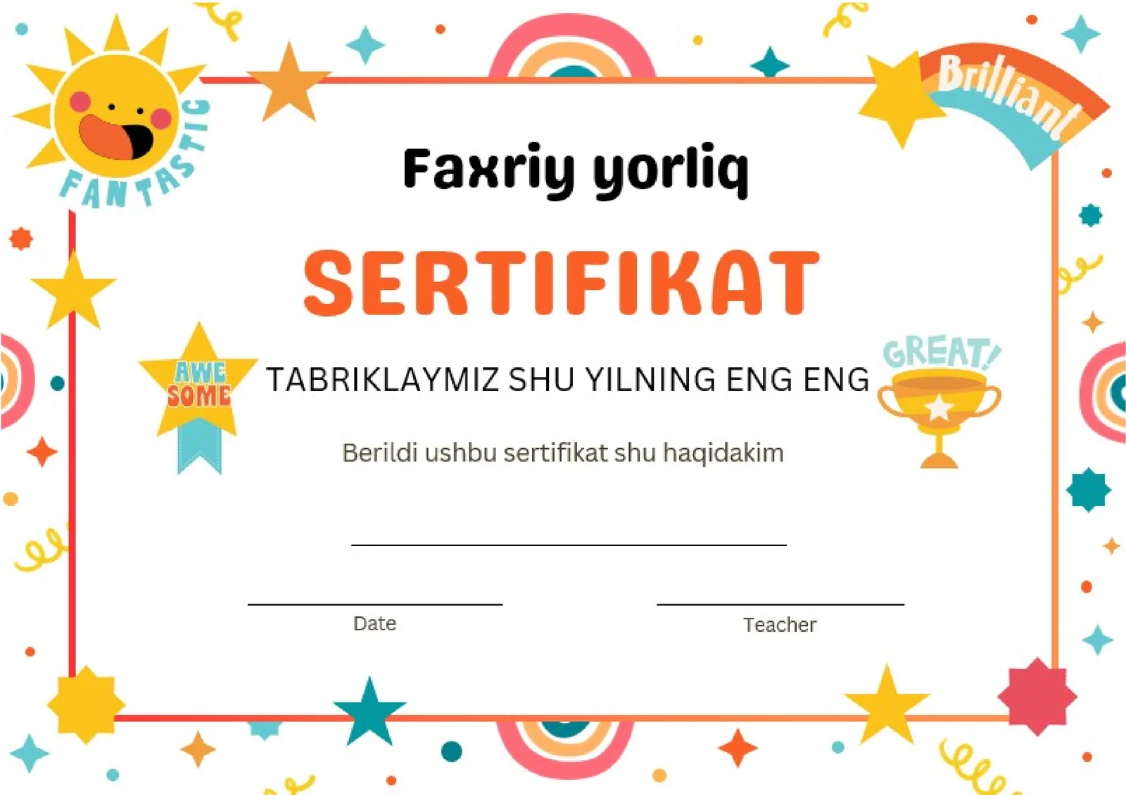 FAXRIY YORLIQ