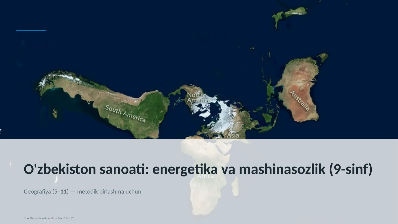Geografiya (5-11) - metodik birlashma