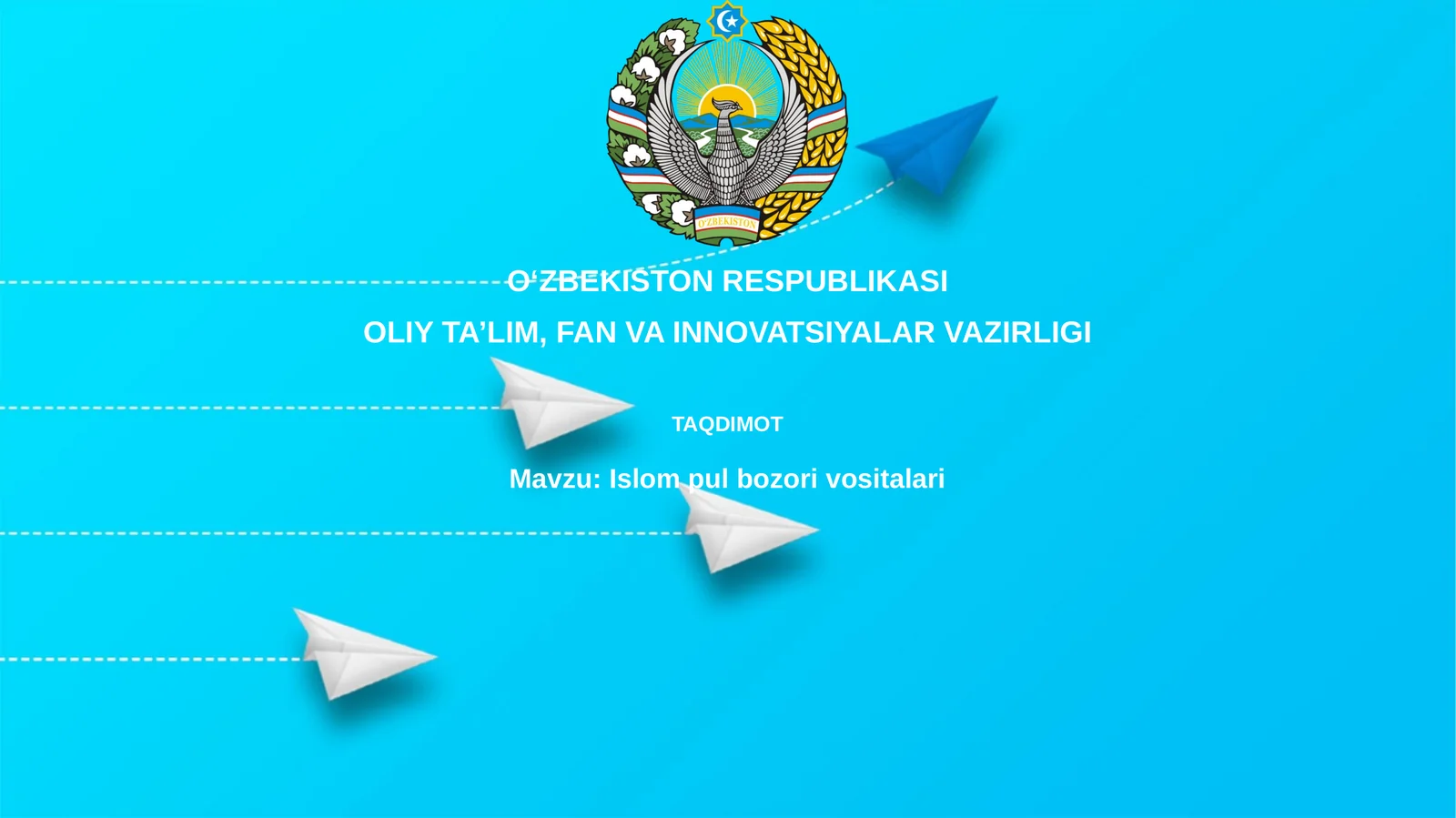 Islomiy pul bozori instrumentlari
