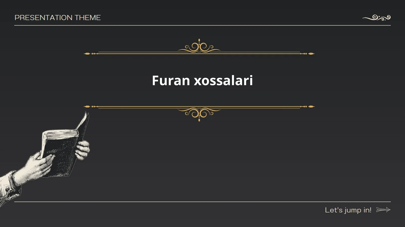 Furan xossalari