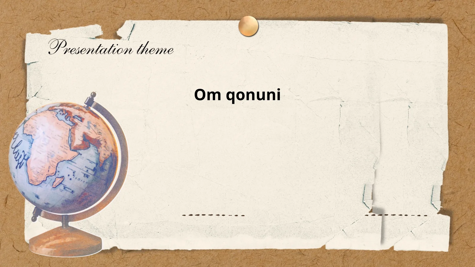 Om qonuni