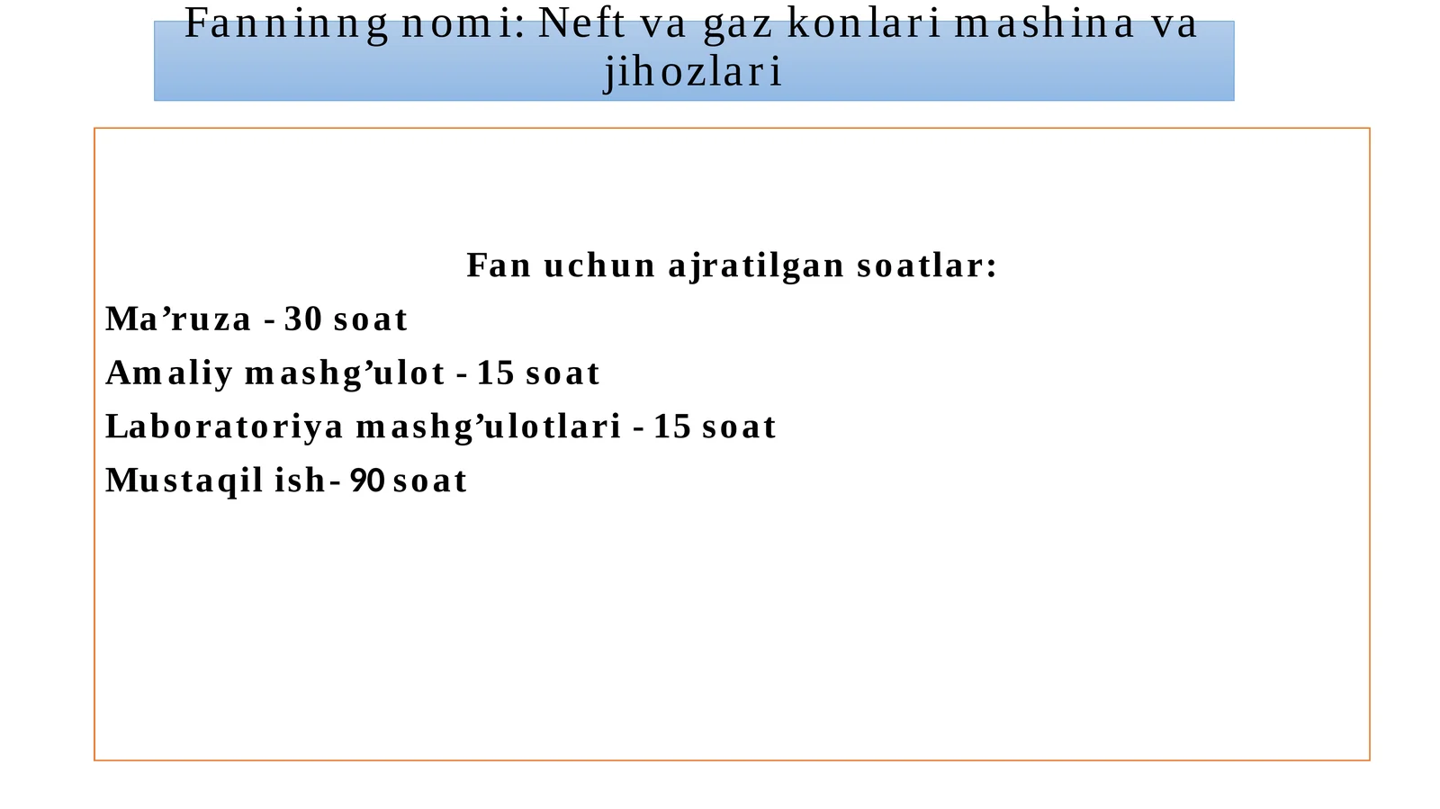 Neft va gaz konlari mashina va jihozlari