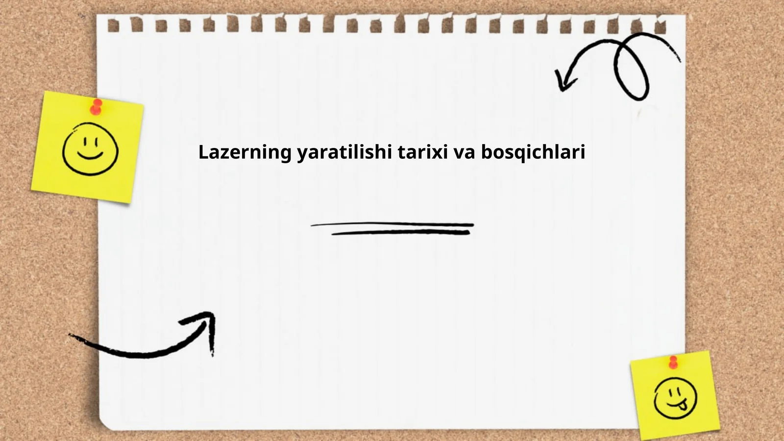 Lazerning yaratilishi tarixi va bosqichlari