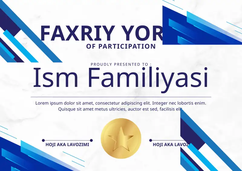 FAXRIY YORLIQ
