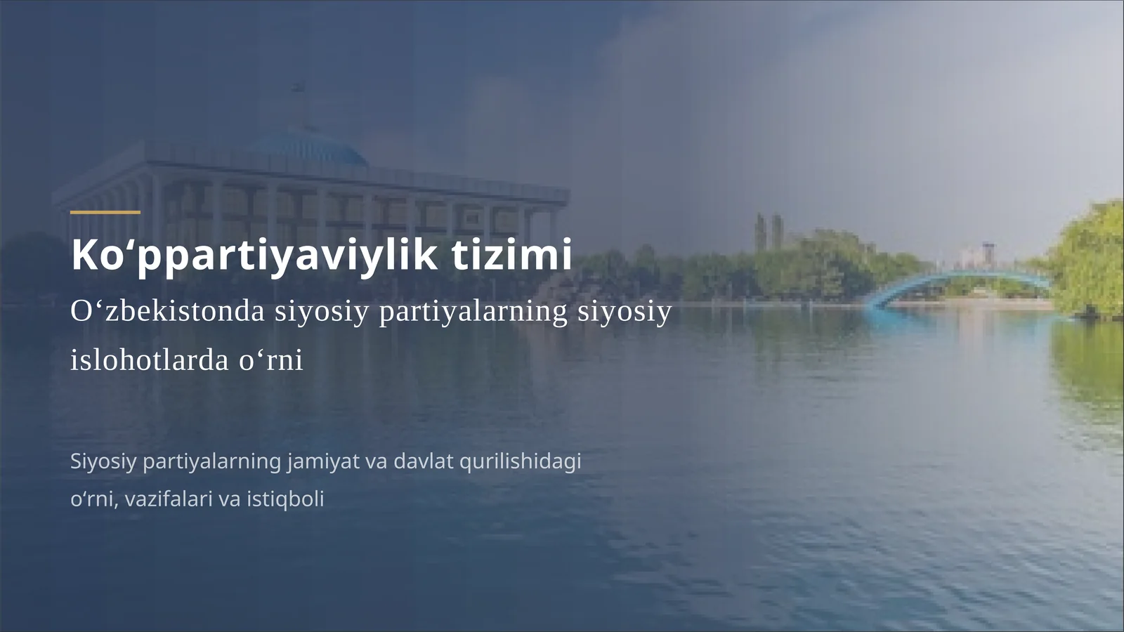 ko'ppartiyaviylik
