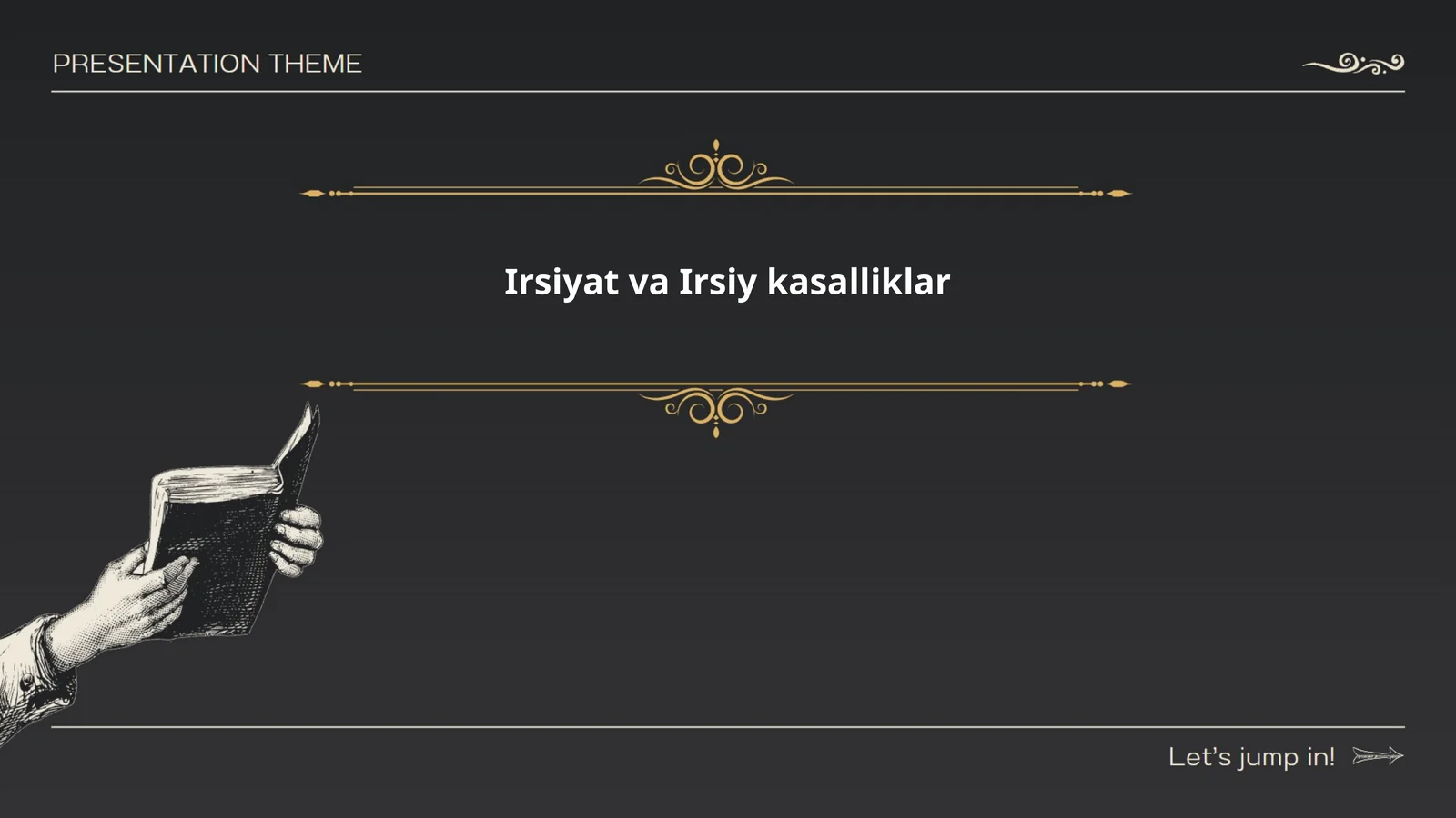 Irsiyat va Irsiy kasalliklar